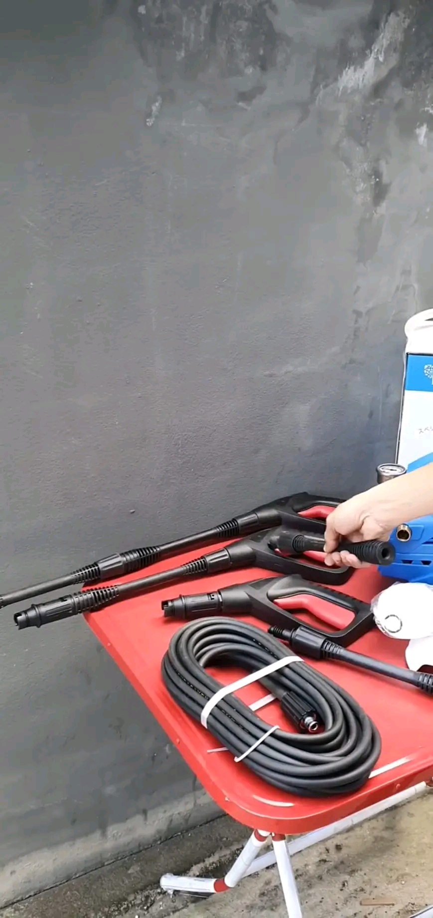 เครื่องฉีดน้ำแรงดันสูง GOLDY 400 บาร์ สายอัดฉีดไฮโดรลิคอย่างดียาว 10 เมตร