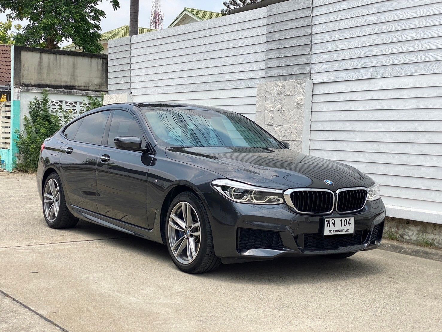 BMW 630d GT Grand Tourismo สีเทาดำ 2018