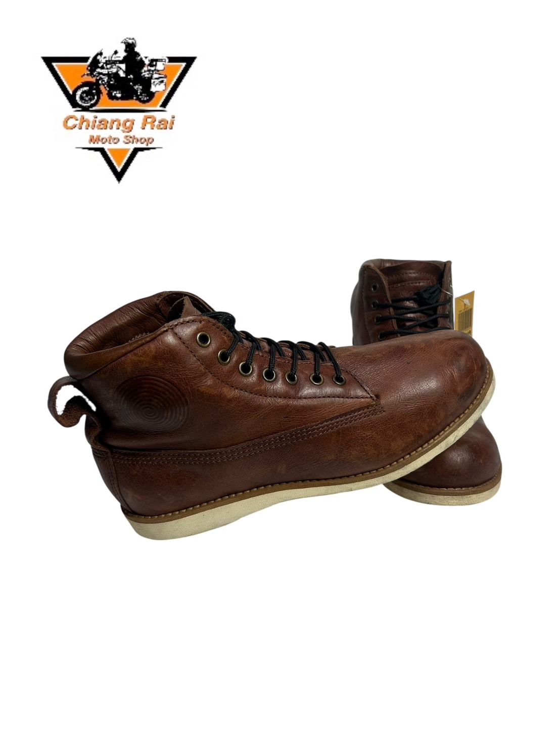 รองเท้าขี่มอเตอร์ไซด์( มือสอง) RCBT-069 Size ขนาดจากป้าย 41:EUR / 7:UK / 26:Cm.(Oscar)