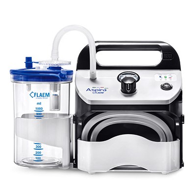 เครื่องดูดเสมหะ FLAEM Portable Phlegm Suction Unit รุ่น Aspira Go (แบบพกพา มีแบตเตอรี่)
