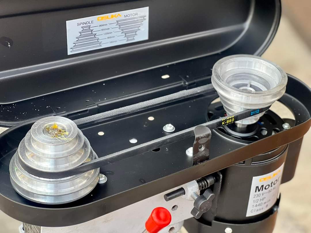 สว่านแท่น 4 หุน OSUKA OSDP-400 แถมฟรีปากกาจับชิ้นงาน เจาะได้ทั้ง ไม้ เหล็ก พลาสติก