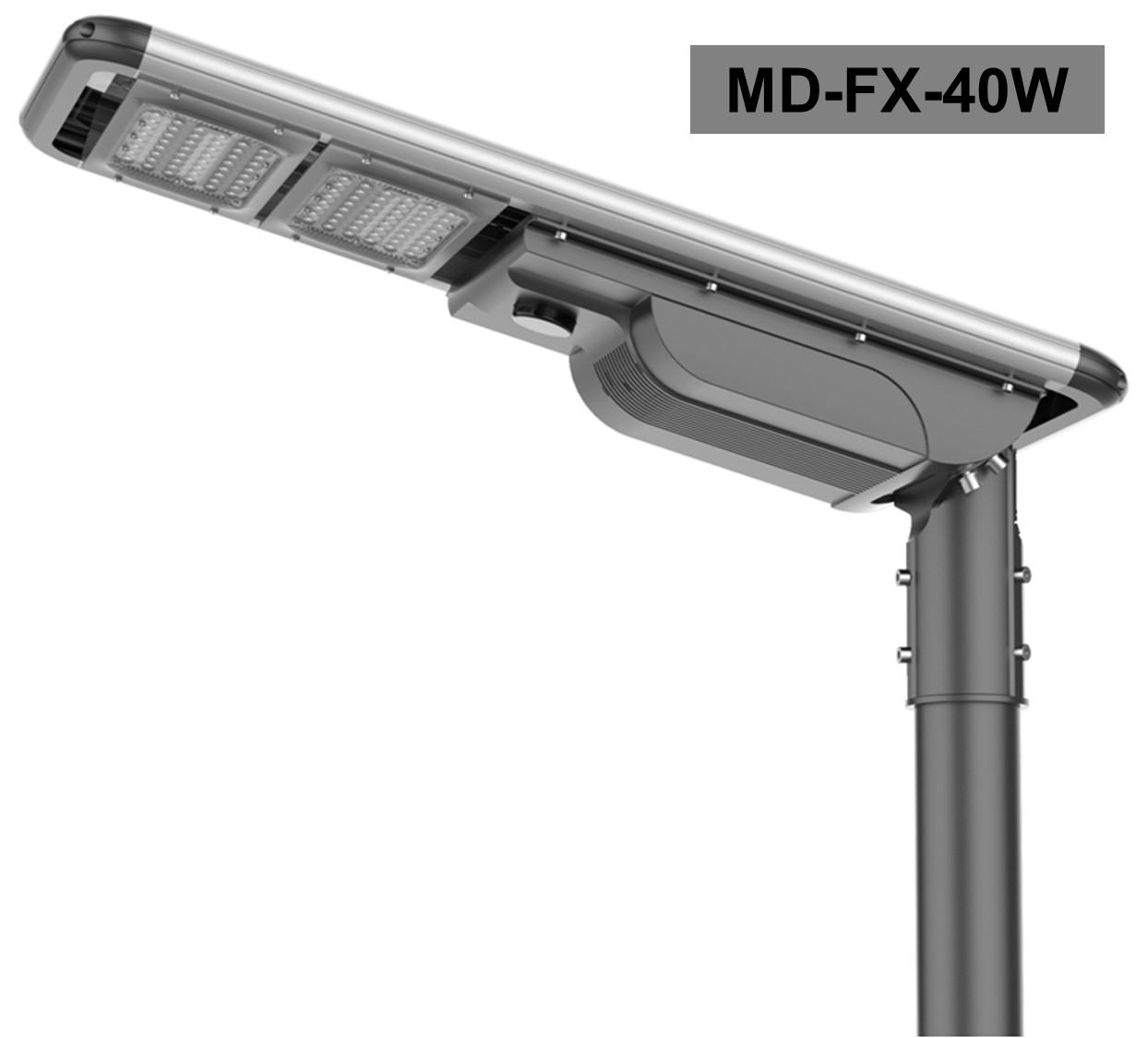 ไฟถนนโซล่าเซลล์ รุ่น MD-FX Series 40W