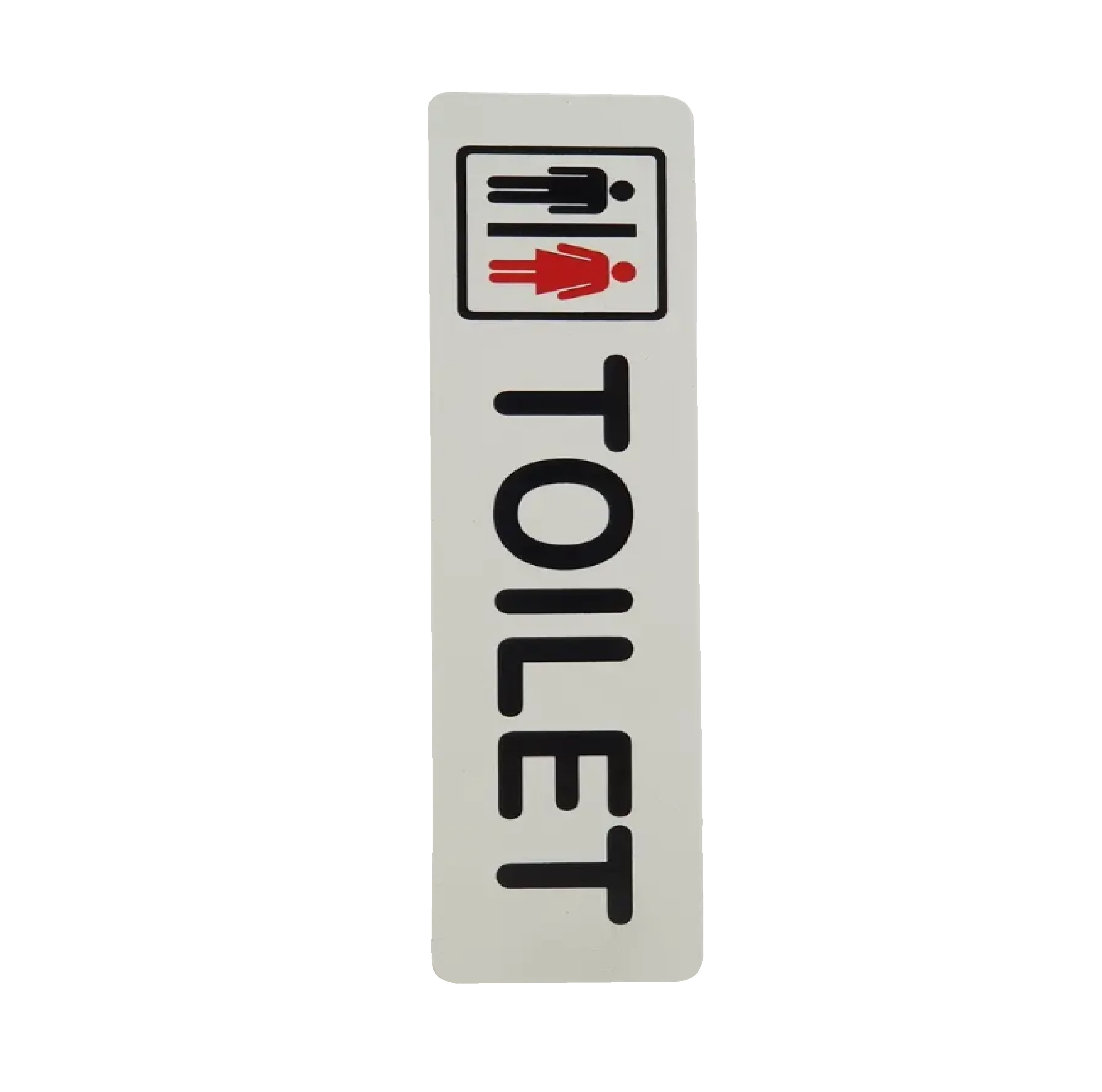 ป้ายพีพี TOILET ขนาด 16x4 ซม. 1103-02