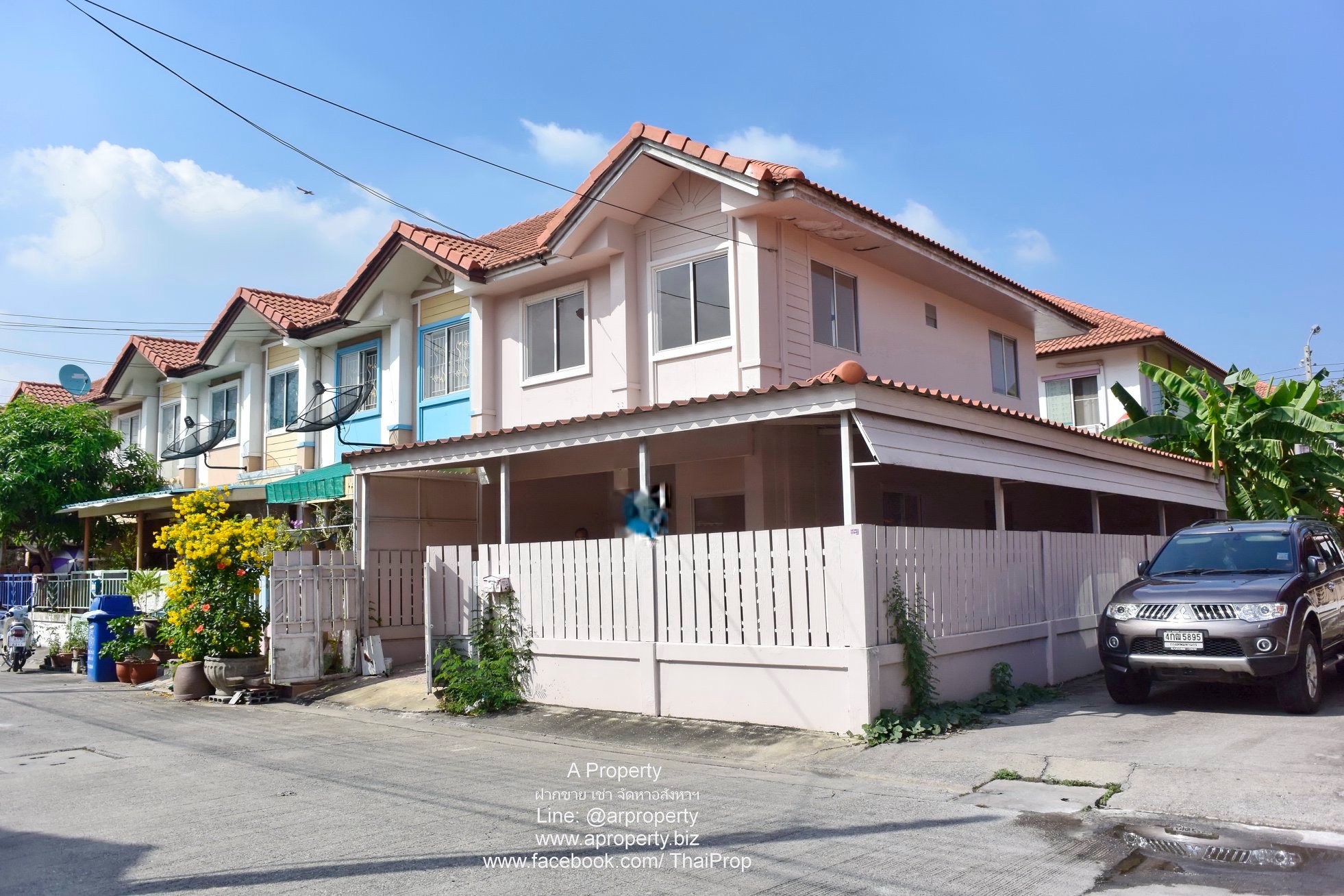 ขาย พฤกษา38 บางกรวย-ไทรน้อย หลังมุม