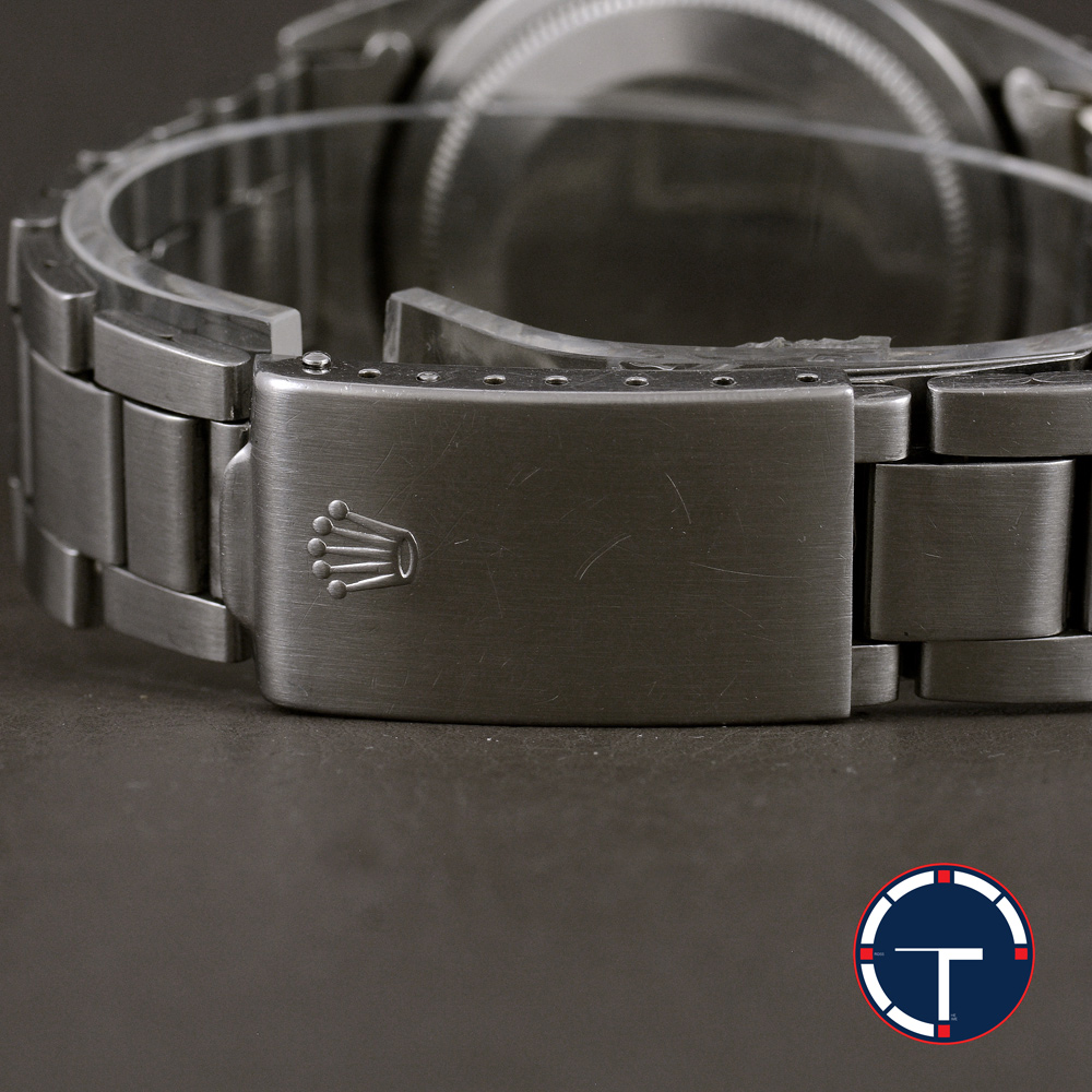 Rolex ExplorerI Ref.1016 หน้าปัดสีดำ หลักชั่วโมงเฟด(พลายน้ำT<25) สายOysterแท้แบบม้วน นาฬิกาปี1972 Automatic ขนาด 36 mm