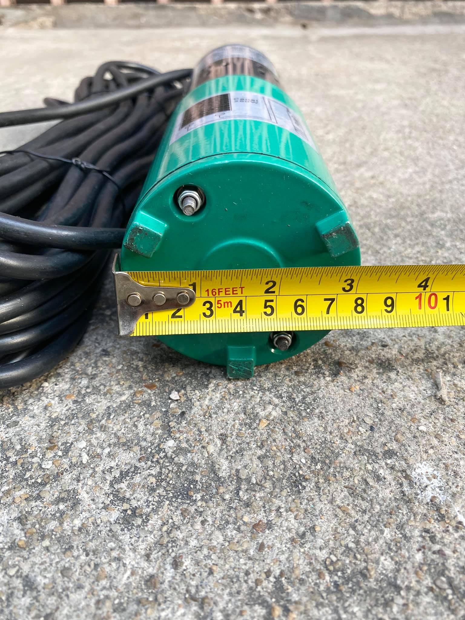 ปั๊มน้ำบาดาล Onsen DC 24V 400W ลงท่อ 3นิ้ว ขึ้นไป