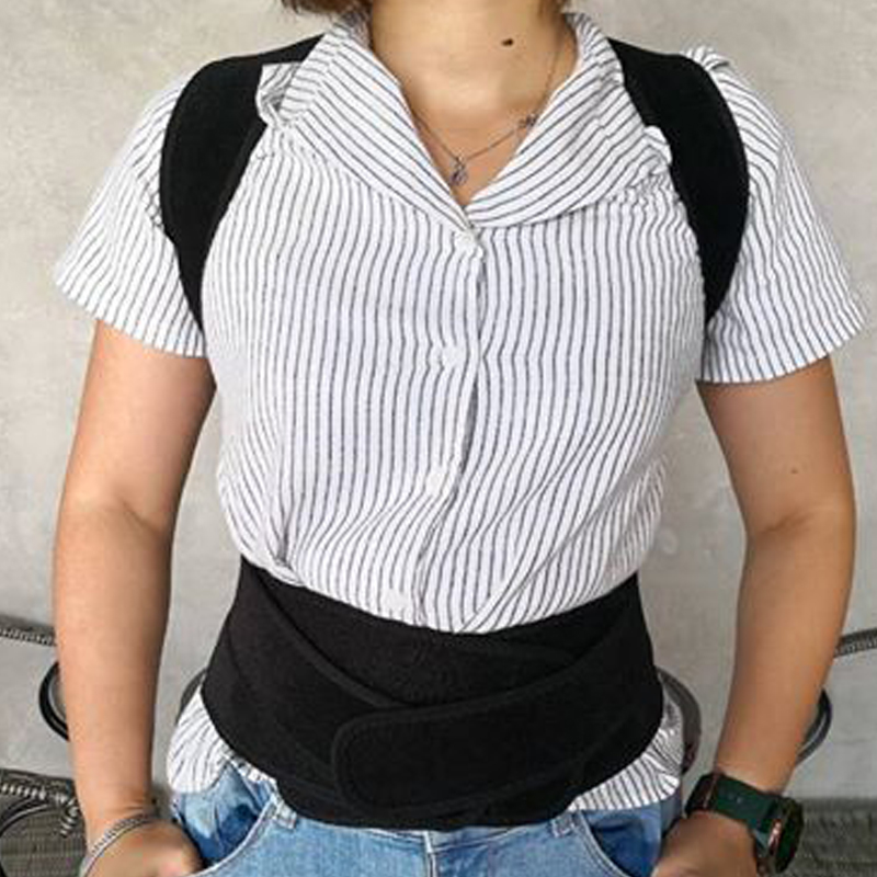 เสื้อพยุงหลัง เข็มขัดพยุงหลัง Size L พิเศษแกนเหล็ก