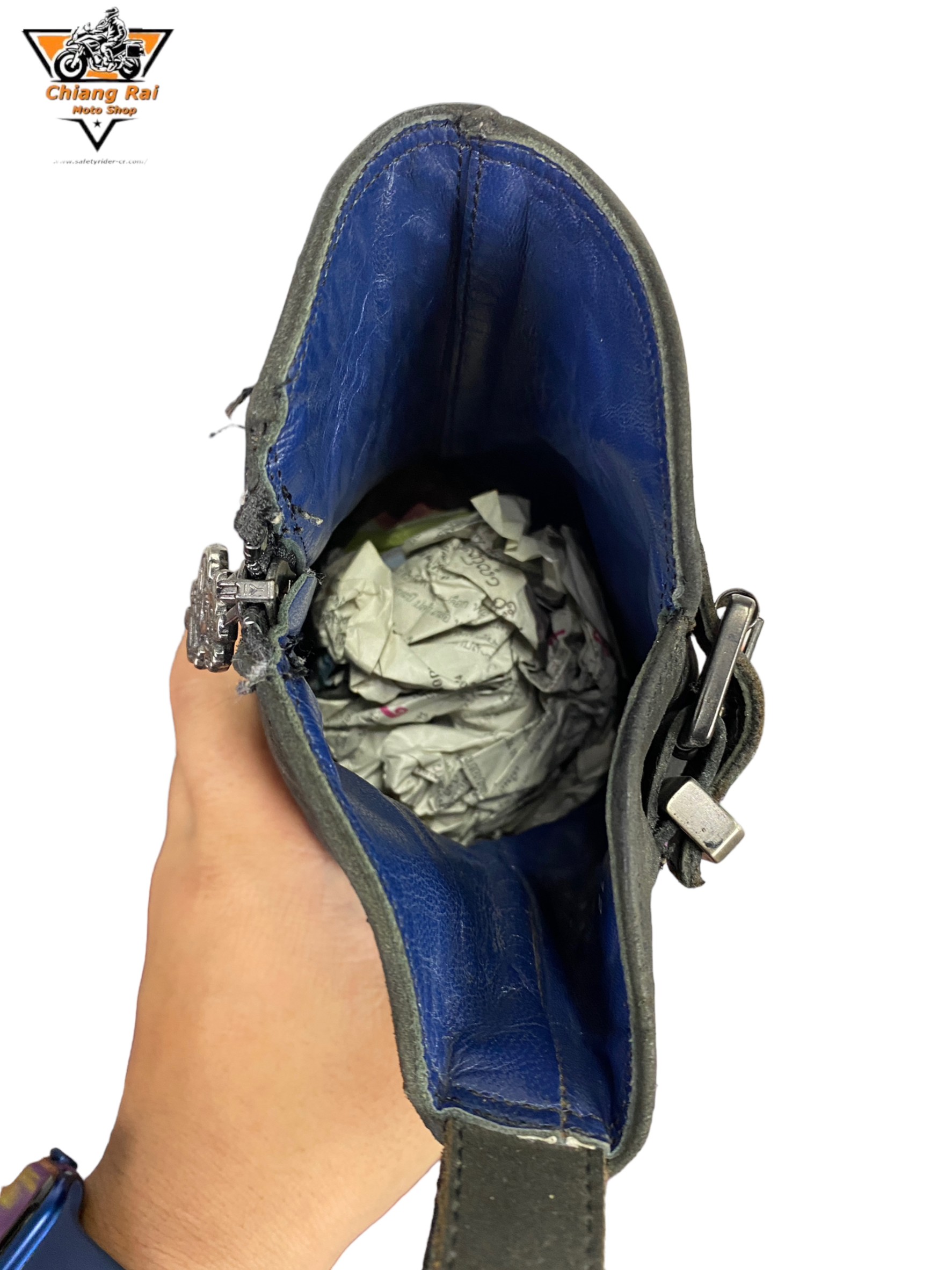 รองเท้าขี่มอเตอร์ไซด์( มือสอง) RCBS-060 Size ขนาดจากป้าย 47.5:EUR / 12:UK / 29.6:Cm.(MARKNASON)