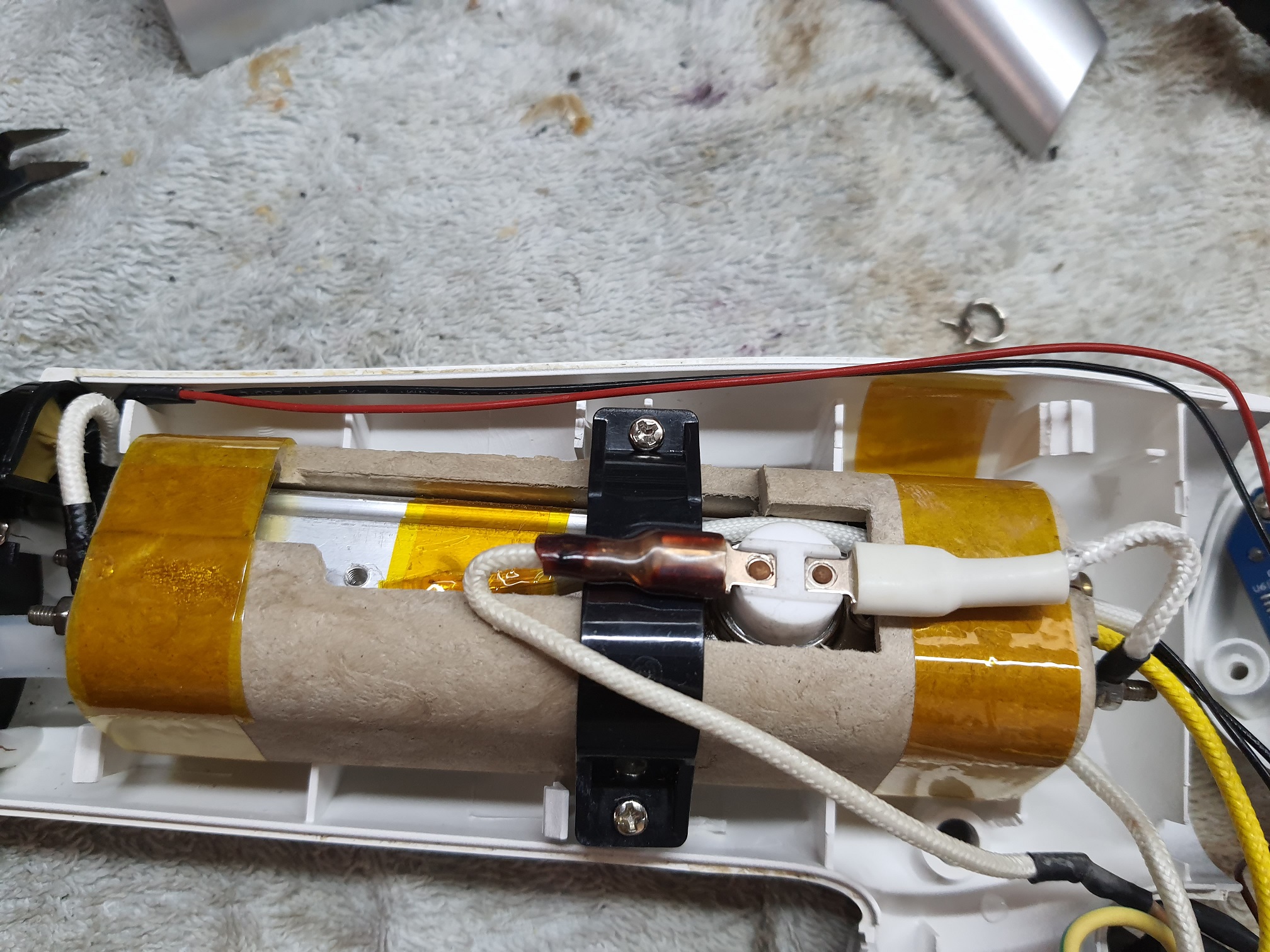 ซ่อมเครื่องพ่นสปานาโน ยี่ห้อ SEYARSI อาการไม่พ่นไอน้ำ