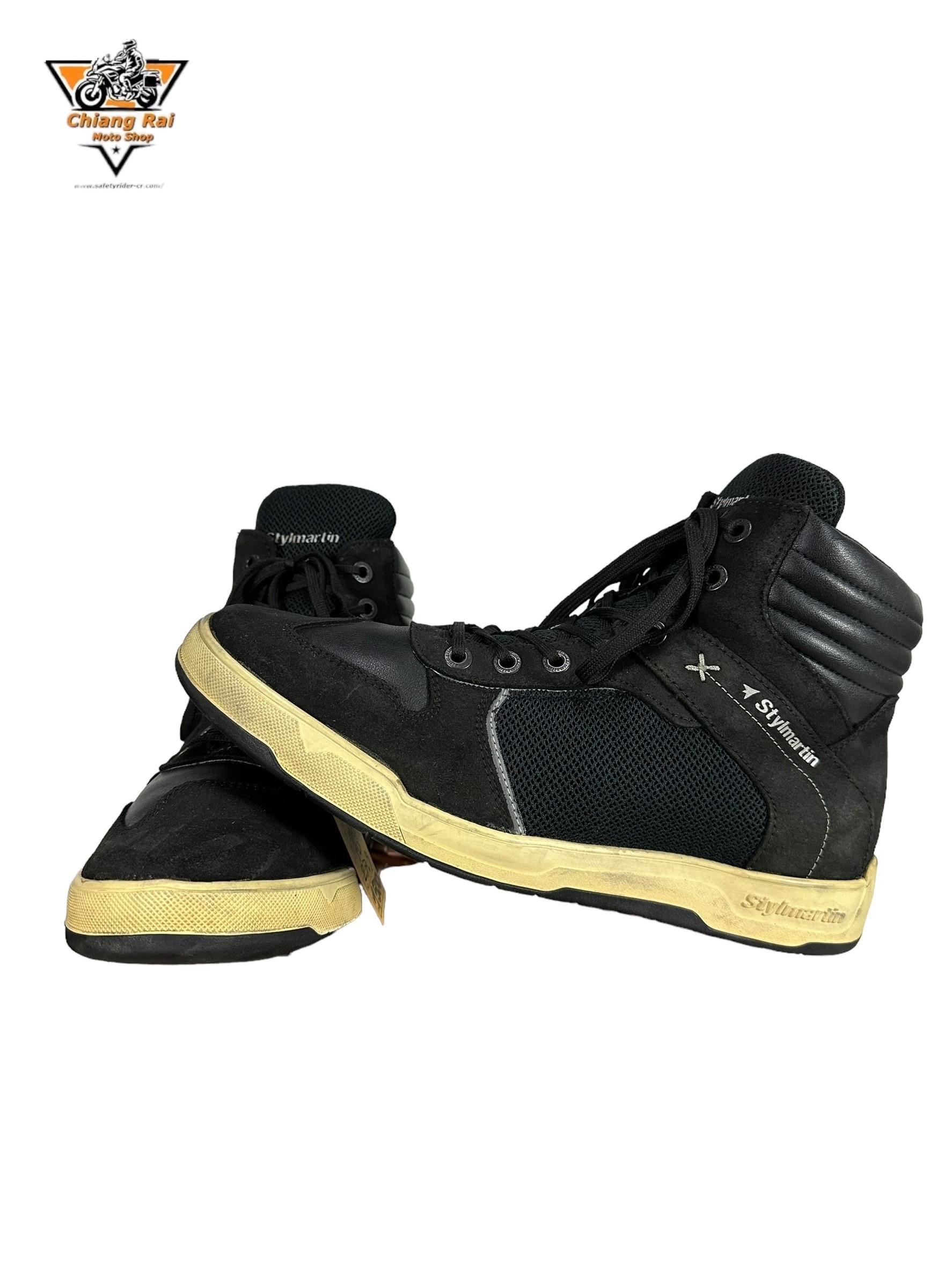 รองเท้าขี่มอเตอร์ไซด์( มือสอง) RCBS-719 Size ขนาดจากป้าย 45:EUR / 10:UK / 27.9:Cm.(stylmartin)