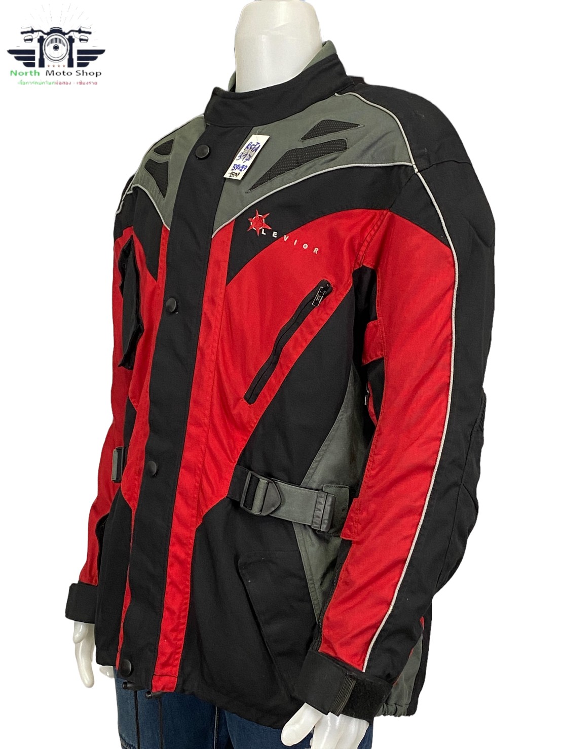 เสื้อขี่มอเตอร์ไซด์( มือสอง) RCTA 317 อก 54 " ยาว 29 " ยี่ห้อ**LEVIOR**
