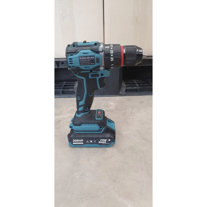 สว่านแบตกระแทก 3 ระบบ บัสเลส หัวเหล็ก ยี่ห้อ GOLDEN รุ่น 208Vf