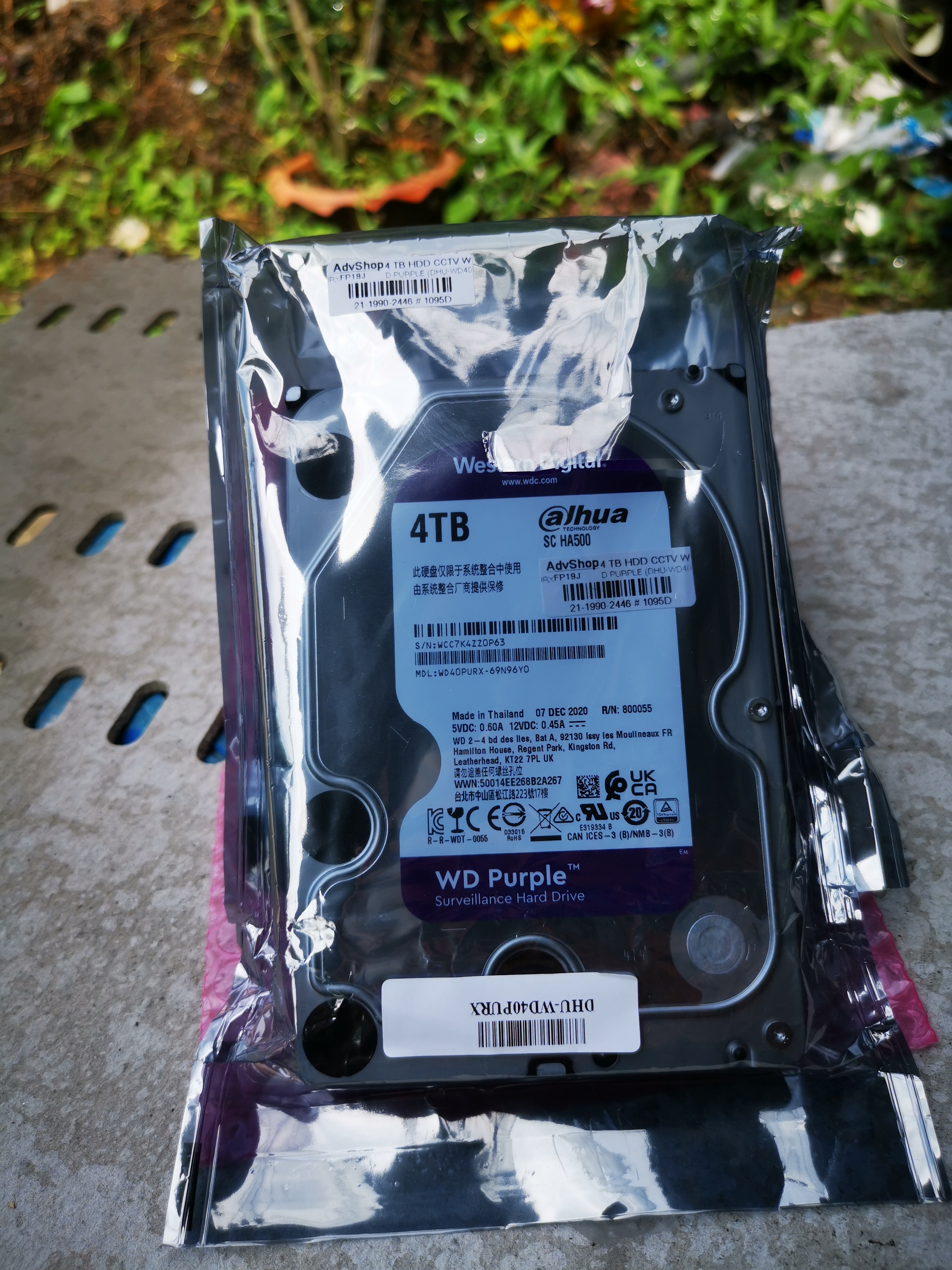 HDD WD Purple 4TB