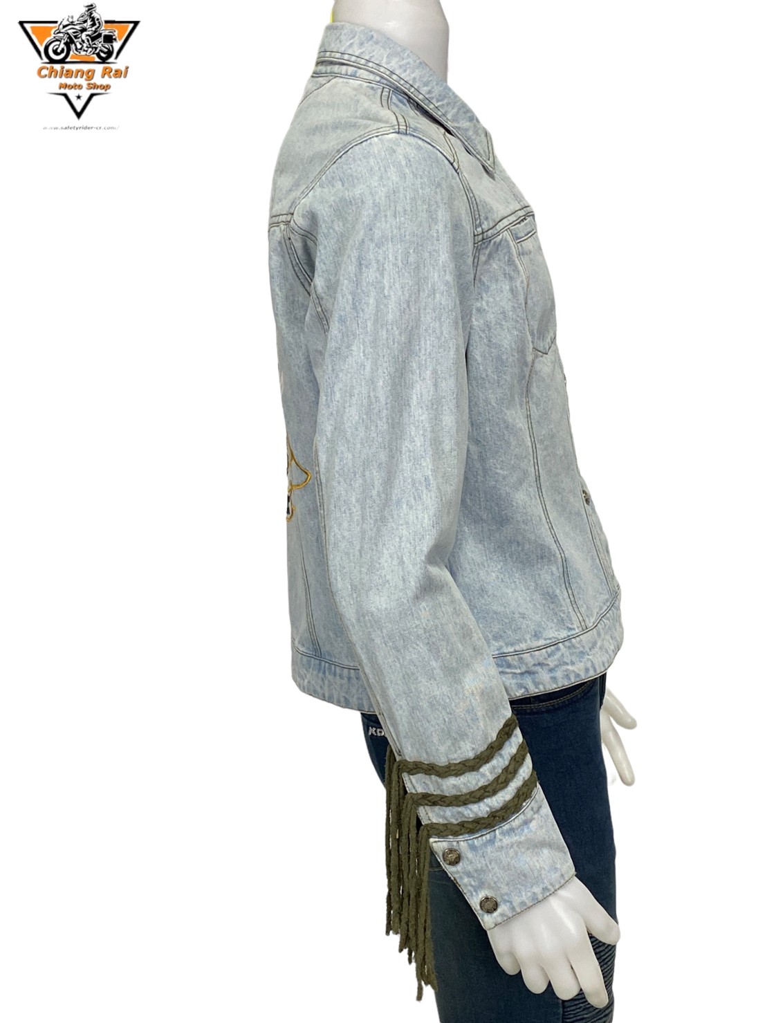 เสื้อขี่มอเตอร์ไซด์( มือสอง) RCSA 497: อก 42" ยาว 23"(M)**HARLEY DAVIDSON**