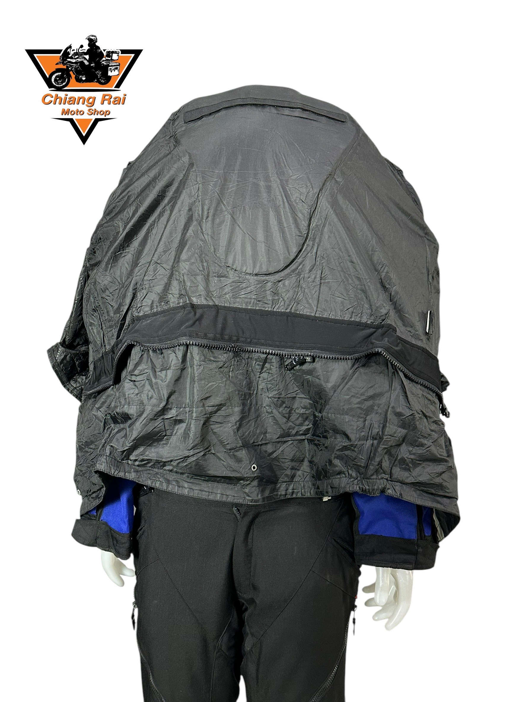 เสื้อขี่มอเตอร์ไซด์( มือสอง) RCTA 740 อก 48" ยาว 24 (L) **GERMOC**