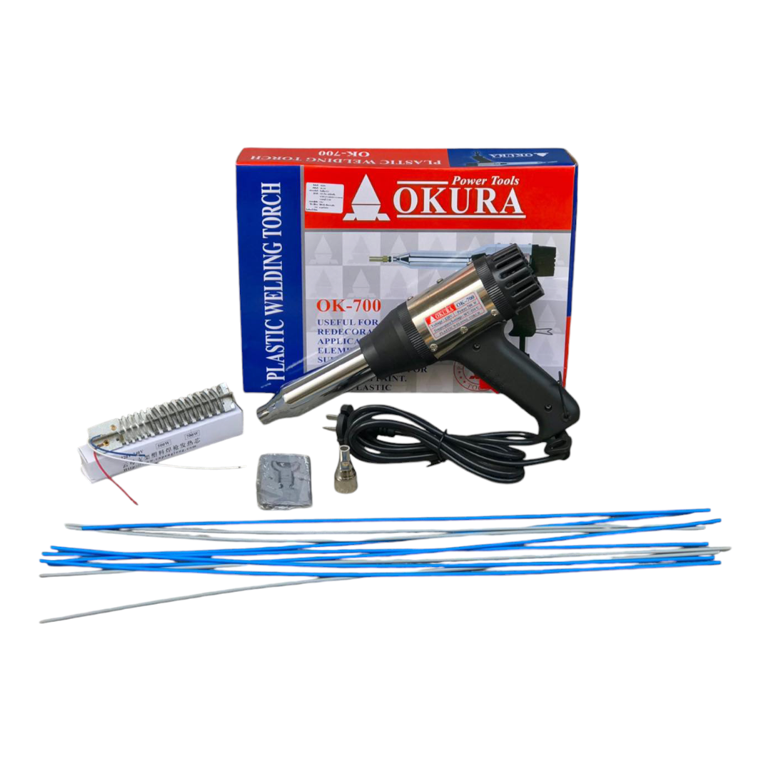 ปืนเชื่อมท่อ PVC ยี่ห้อ OKURA รุ่น OK-700