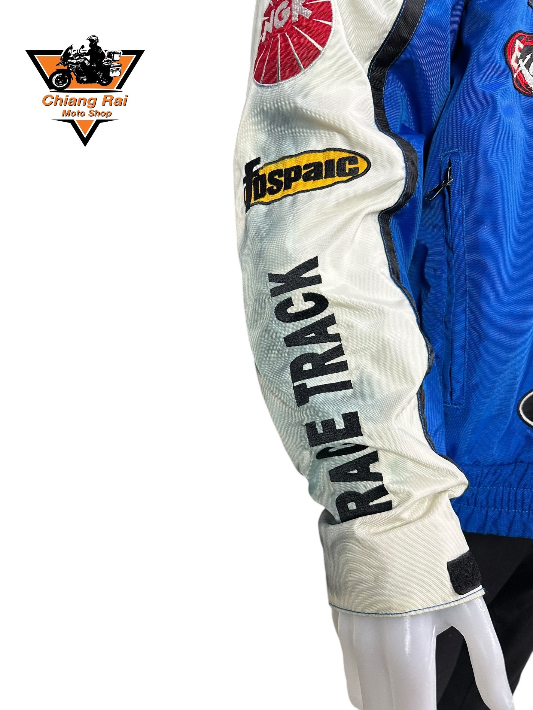 เสื้อขี่มอเตอร์ไซด์( มือสอง) RCSA 987 : อก 56" ยาว 24" (2XL) **SPEED FAST**