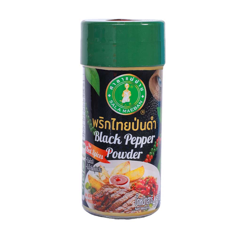 BLACK PEPPER PURE GROUND - พริกไทยป่นดำขวดเล็ก