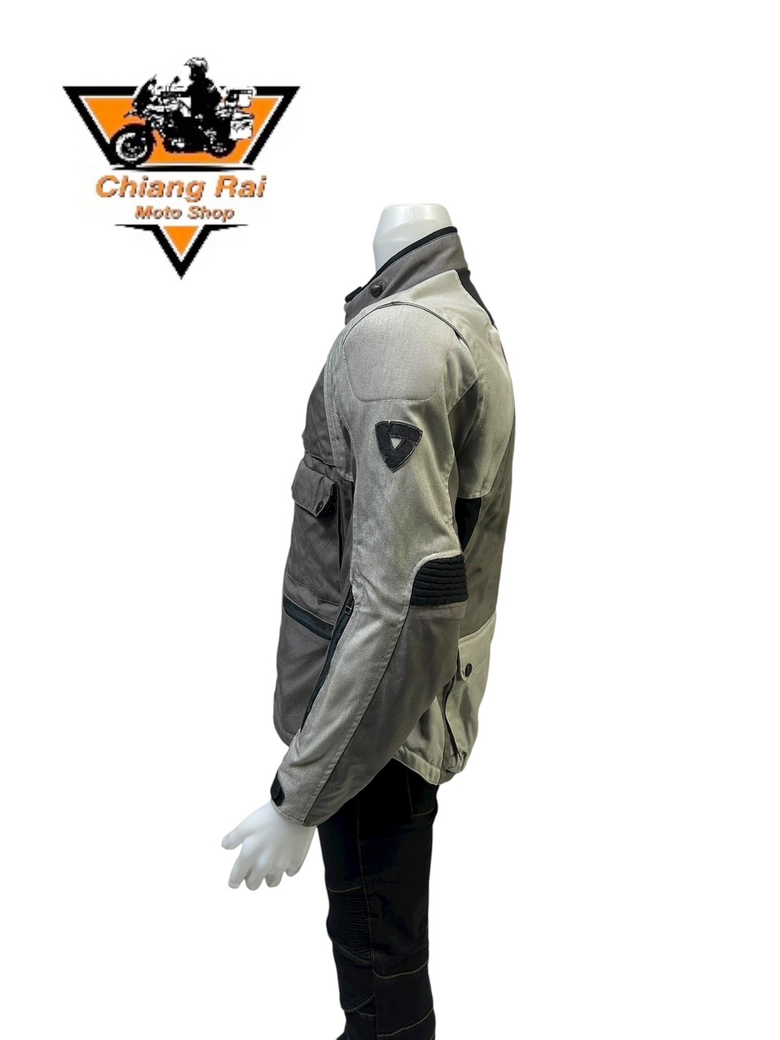 เสื้อขี่มอเตอร์ไซด์( มือสอง) RCTA 801 อก 46" ยาว 25 (L) **REV'IT**