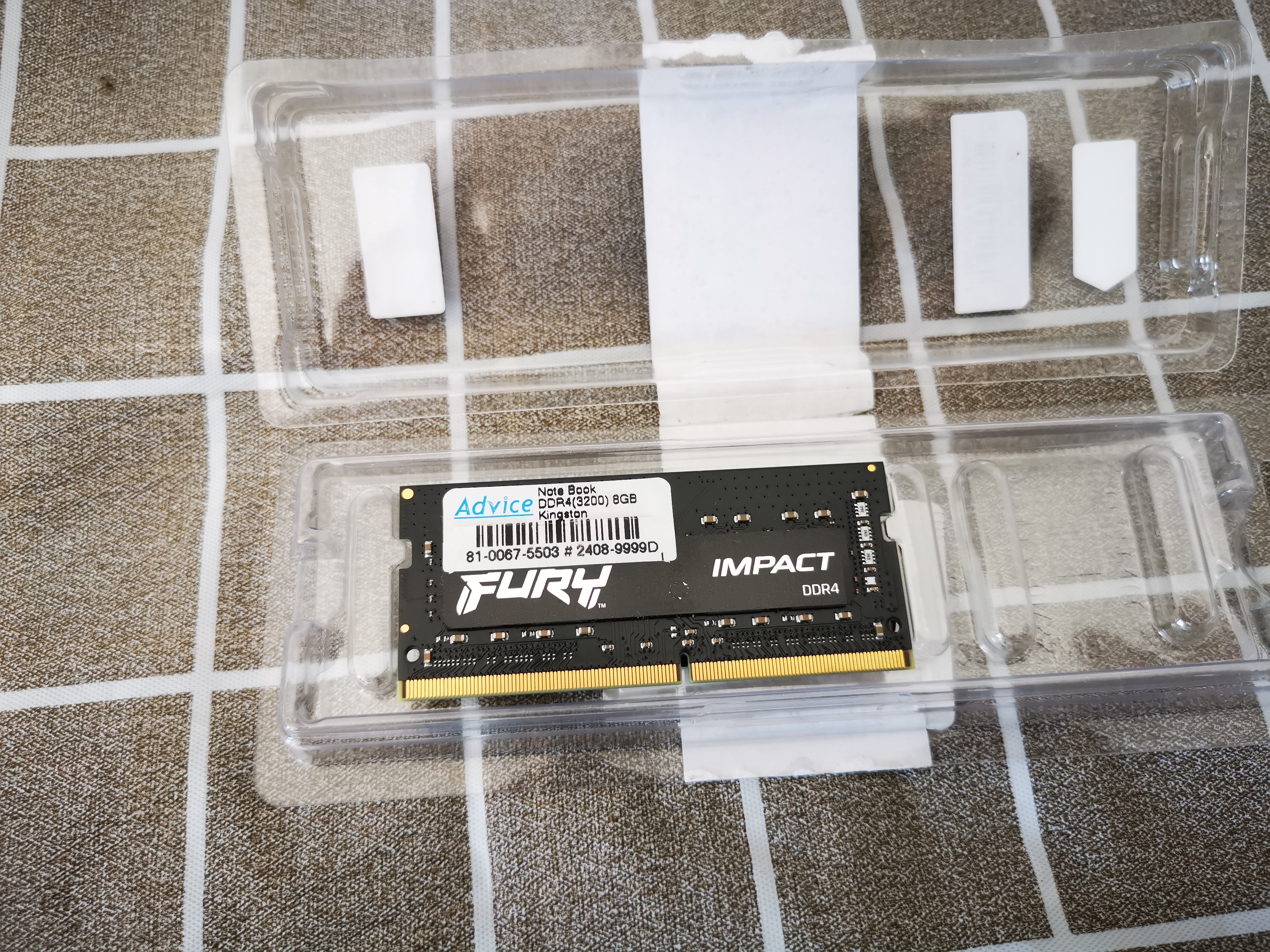 Ram NoteBook Kingston Hyper X IMPACT DDR4 8/3200