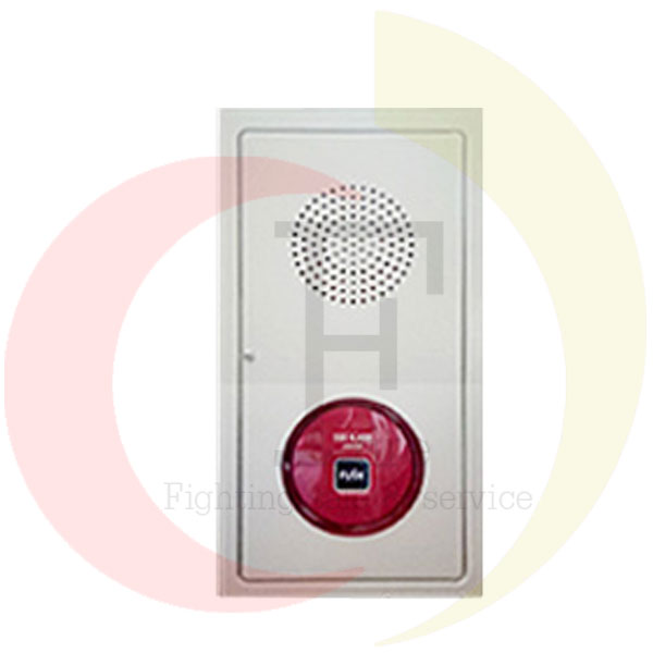 FWLN007-U-P1 Manual Alarm Box , c/w Tel. Jack Response Lamp Recess Mounted ยี่ห้อ NOHMI