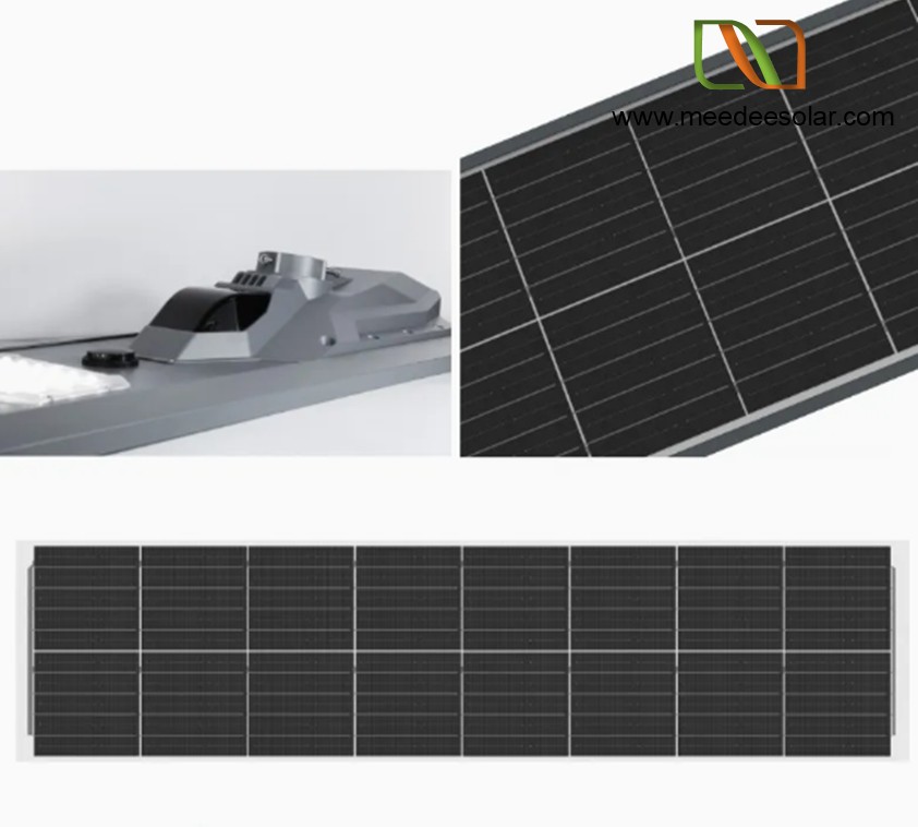 ไฟถนนพลังงานแสงอาทิตย์ All in One รุ่น Super Lumens 400W