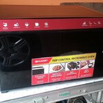 ซ่อมไมโครเวฟ ยี่ห้อ SHARP รุ่น R-29D1(R) เปลี่ยนแผ่นไมก้า