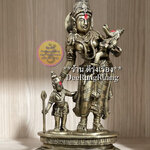 พระแม่อุมา อุ้ม พระพิฆเนศน้อย จูง พระขันธกุมาร