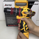 สว่านไขควงกระแทกไร้สาย 2in1 ยี่ห้อ AKITA รุ่น AK-SCDB-16.8V