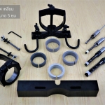 SQUARE ชุดเจาะรู 4 เหลี่ยม สำหรับสว่านแท่น ขนาด 5 หุน