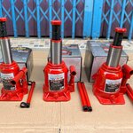 แม่แรงกระปุก รุ่นตัวเตี้ยหายาก Kanzawa มี 3 ขนาด 10ตัน 20ตัน 30ตัน