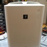 ซ่อมเครื่องฟอกอากาศ ยี่ห้อ SHARP รุ่น KC-A40TA-W อาการลมไม่ออก