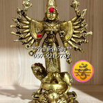 พระแม่ศรีวิษณุดุรไกยอัมมัน 18 พระกร ***Vishnu-Durgai Amman***