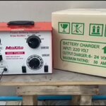 ตู้ชาร์จแบต ยี่ห้อ Makito สามารถปรับโวลต์ได้ 6-24V 30A