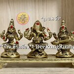 พระพิฆเนศ, พระแม่ลักษมี, พระแม่สรัสวตี **สูง 3.8 นิ้ว..Fine Quality**