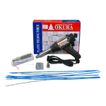 ปืนเชื่อมท่อ PVC OKURA แถมฟรี ลวดเชื่อม 10เส้น ยาว 50เซน