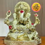 พระพิฆเนศ ปาง เศรษฐี ดั๊กดูเศรษฐ์ (สูง 6.2 นิ้ว)