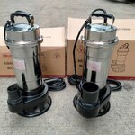 ปั๊มแช่สแตนเลส ดูดโคลน Win มีให้เลือก ท่อ 2นิ้ว 1แรง และ ท่อ 3นิ้ว 2แรง