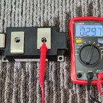 วัดไดโอด ตัวใหญ่ วัดเอสซีอาร์ SCR ตัวใหญ่ หรือ Power Module การวัดอุปกรณ์อิเล็กทรอนิกส์กำลัง ( รายละเอียดด้านล่าง )