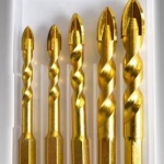 ดอกเจาะ กระจก กระเบื้อง หินแข็ง 4 ฟัน