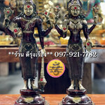 พระวิษณุ คู่ พระแม่ลักษมี ประทับยืน
