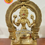 พระแม่มารีอัมมัน ประทับบัลลังก์ (สูง 9 นิ้ว)