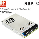 หม้อแปลง Low Harmonic O/P PFC series Meanwell 320W 12 / 24Vdc