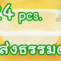 PTW24P ถาดพลาสติกหนาสีขาว 24 ถาด White Plastic Tray (รวมค่าจัดส่งธรรมดา)