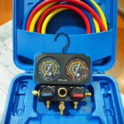 เกจวัดน้ำยาแอร์ VALUE รุ่น Top ปี 2018 (VMR2-B-0401)