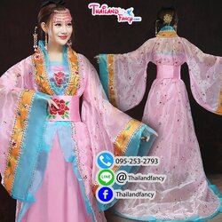 ชุดเช่าแฟนซีผู้หญิง เช่าชุดจอมยุทธ์จีน ชุดจีนโบราณผู้หญิง ชุดราชวงศ์จีน ชุดนางสนมในราชสำนัก ชุดองค์หญิงจีน ชุดจีนกำลังภายใน ชุดฮองเฮา ชุดจีนย้อนยุคสีชมพูตัดขอบฟ้า