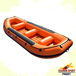 เรือล่องแก่ง 4-12 ที่นั่ง วัสดุ PVC