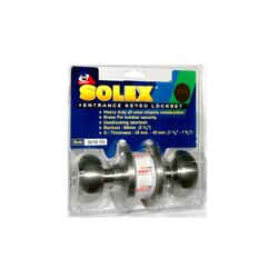 SOLEX ลูกบิดห้องทั่วไป 9210SS(แผง) สีสแตนเลส