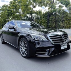 Mercedes Benz S350d AMG Premium สีดำ Obsidian Black ปี 2018