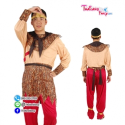 ชุดเช่าแฟนซีผู้ชาย ชุดหนังจีนไซอิ๋ว ชุดศิษย์พระถังซัมจั๋ง ชุดภาพยนตร์จีนโบราณ ชุดหงอคง The Monkey King Cosplay ชุดเฮ่งเจีย ชุดเช่าซุนหงอคง สีน้ำตาล-แดง